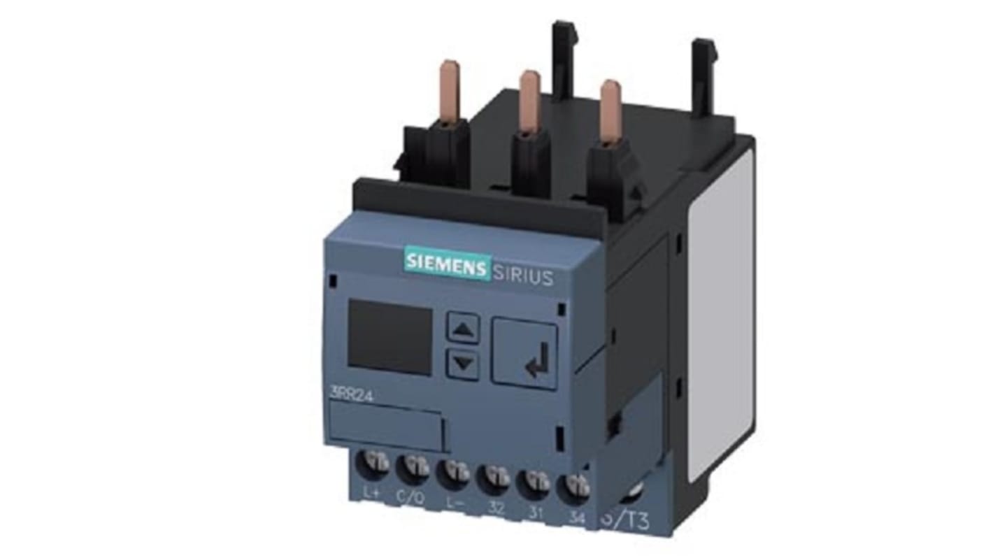3RR24421AA40 Siemens Current Monitoring Relay, 3 Phase, SPDT RS