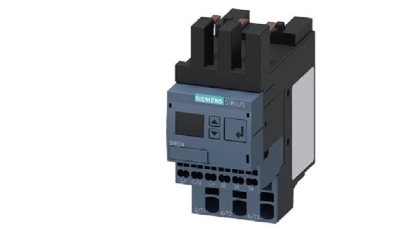 3RR24422AA40 Siemens Current Monitoring Relay, 3 Phase, SPDT RS
