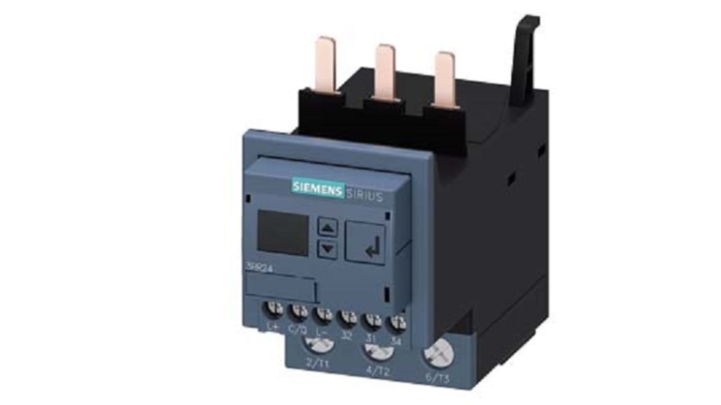 3RR24431AA40 Siemens Current Monitoring Relay, 3 Phase, SPDT RS