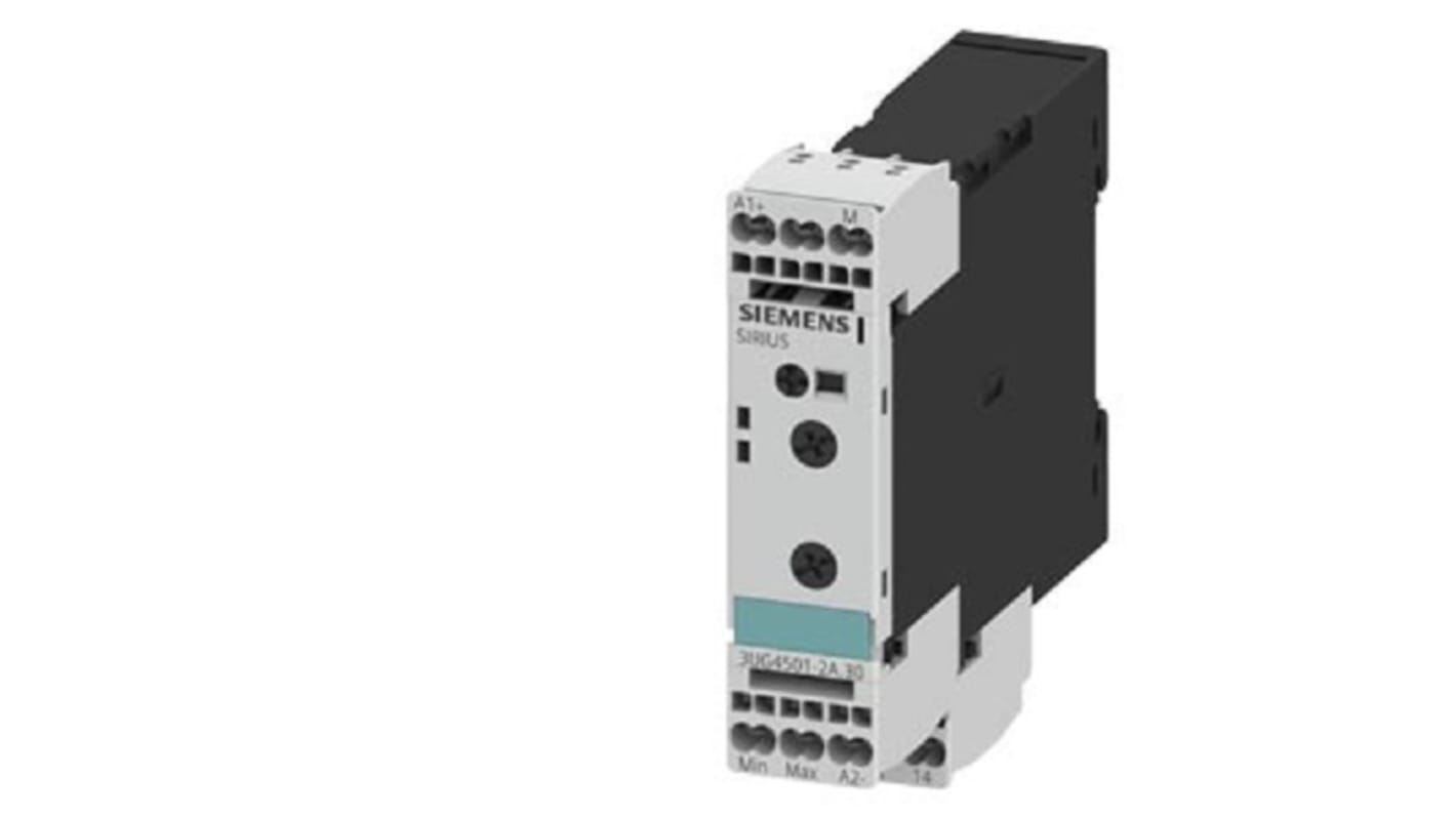 Relè di monitoraggio livello Siemens 3UG45012AA30, SPDT