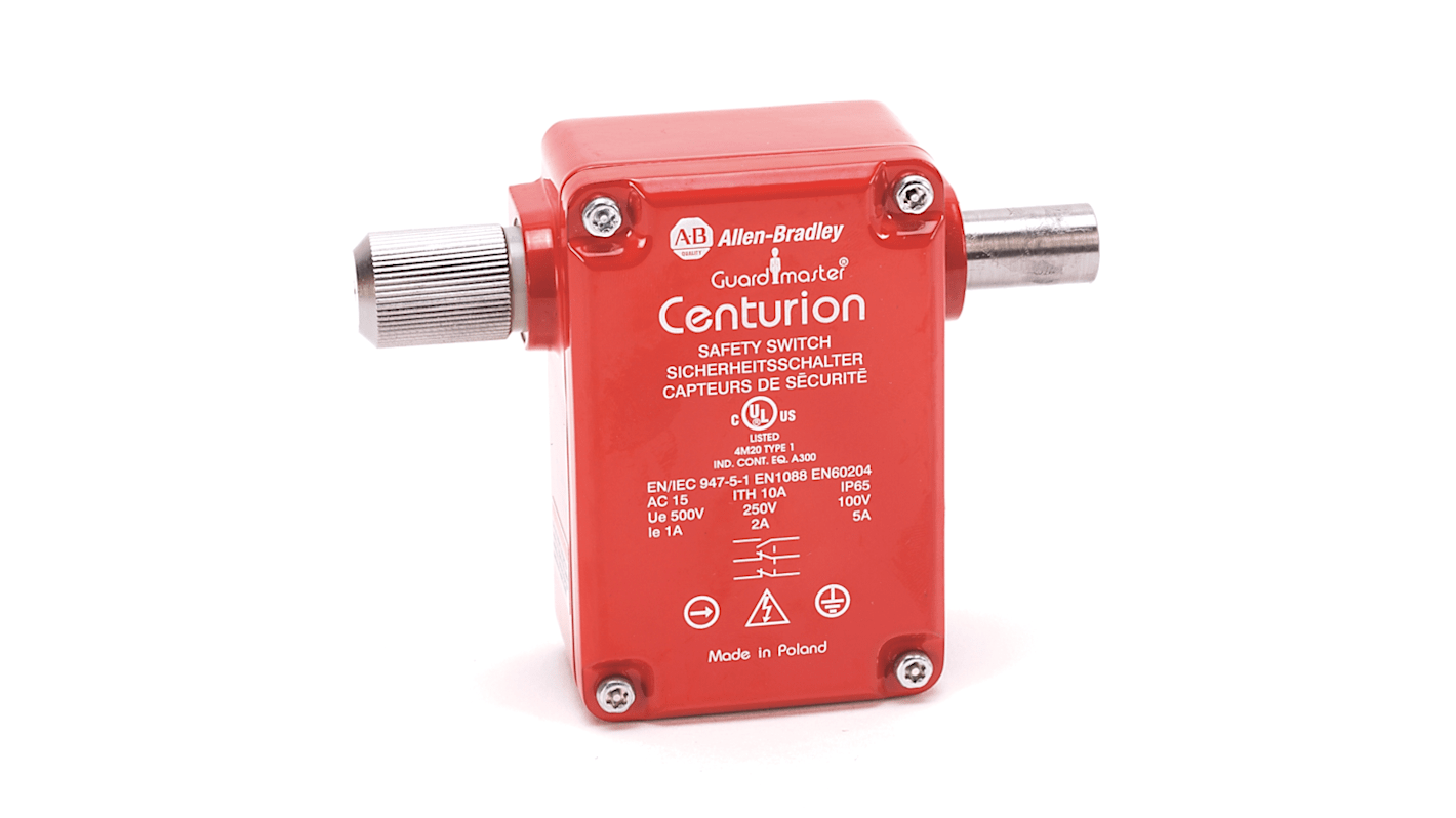 Interrupteur de sécurité Rockwell Automation 440K, NF, à languette