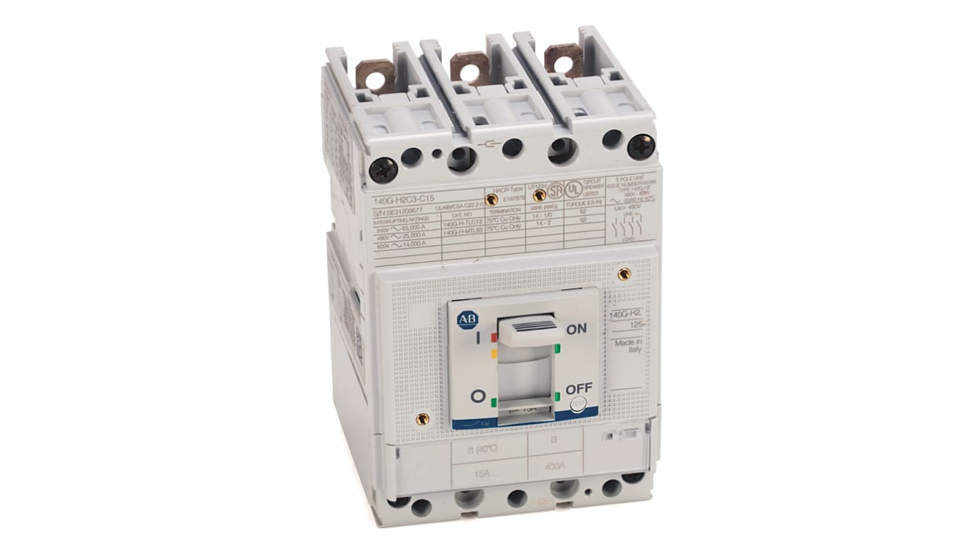 140GH2C3C25 Rockwell Automation MCCB Molded Case Circuit Breaker 3P