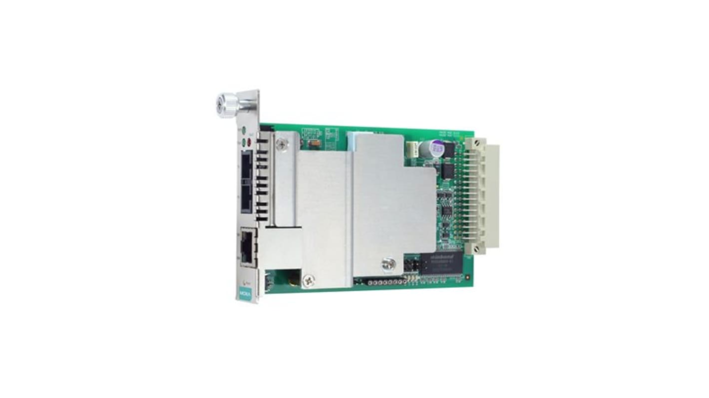 MOXA 10/100 Base-Tx Ethernet Media Converter, Multi Mode, 100Mbit/s 5km