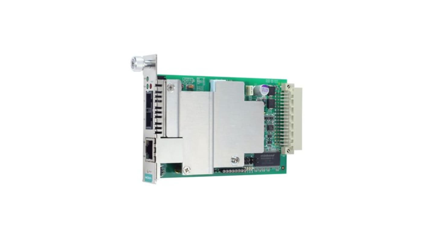 MOXA Medienkonverter 100Mbit/s, Multi Mode 5km 100Mbit/s, Anschluss: 10/100 Base-Tx-Ethernet