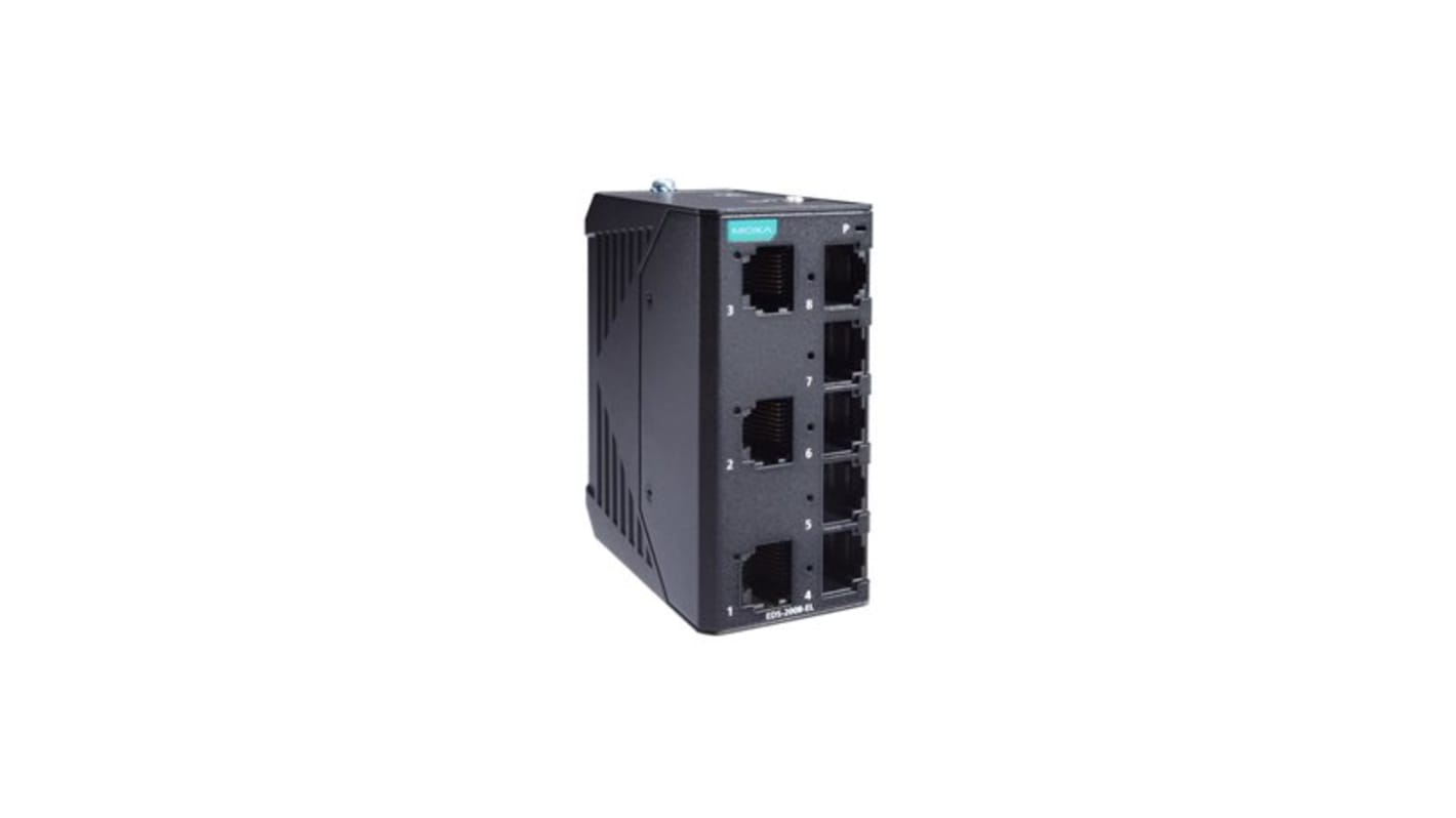 Switch Ethernet MOXA, 7 RJ45