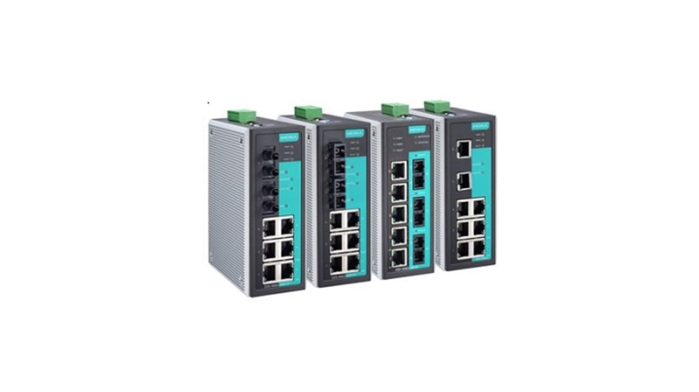 MOXA Managed Switch 8 Port Ethernet Switch With PoE