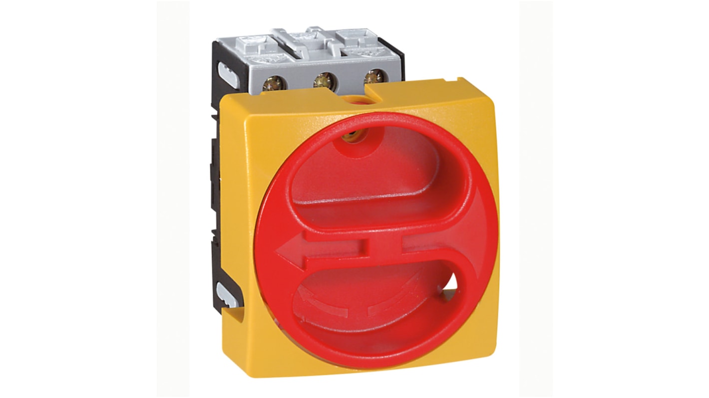 Interruptor seccionador, 3P, Corriente 25A, Potencia 7,5kW, IP65