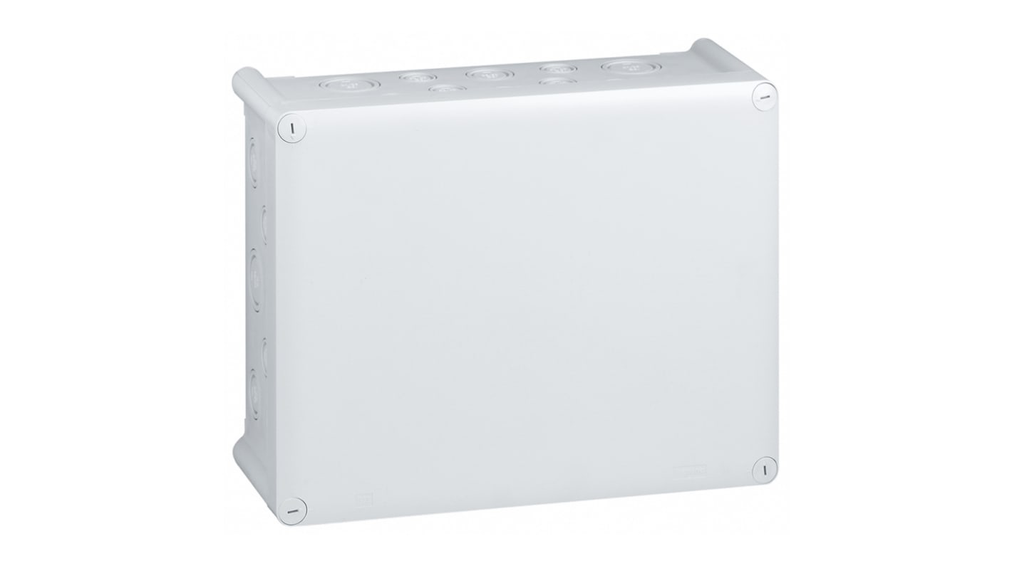 092084 | Legrand Plastic Junction Box, IP55, 332 x 262 x 132mm | RS