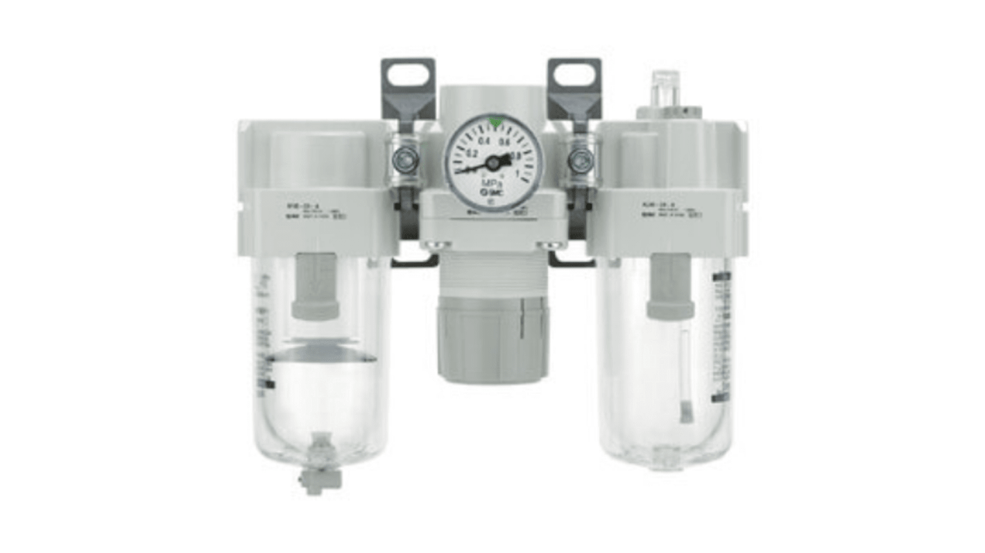 Lubrifiant de régulateur de filtre à air SMC, référence AC20-F02-C-A, G 1/8, pression 10 bars