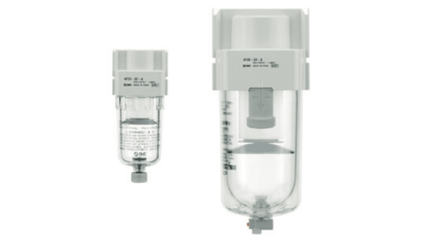 SMC AF, 5μm Filterregler Auto, Anschluss G1/4 bis 10 bar