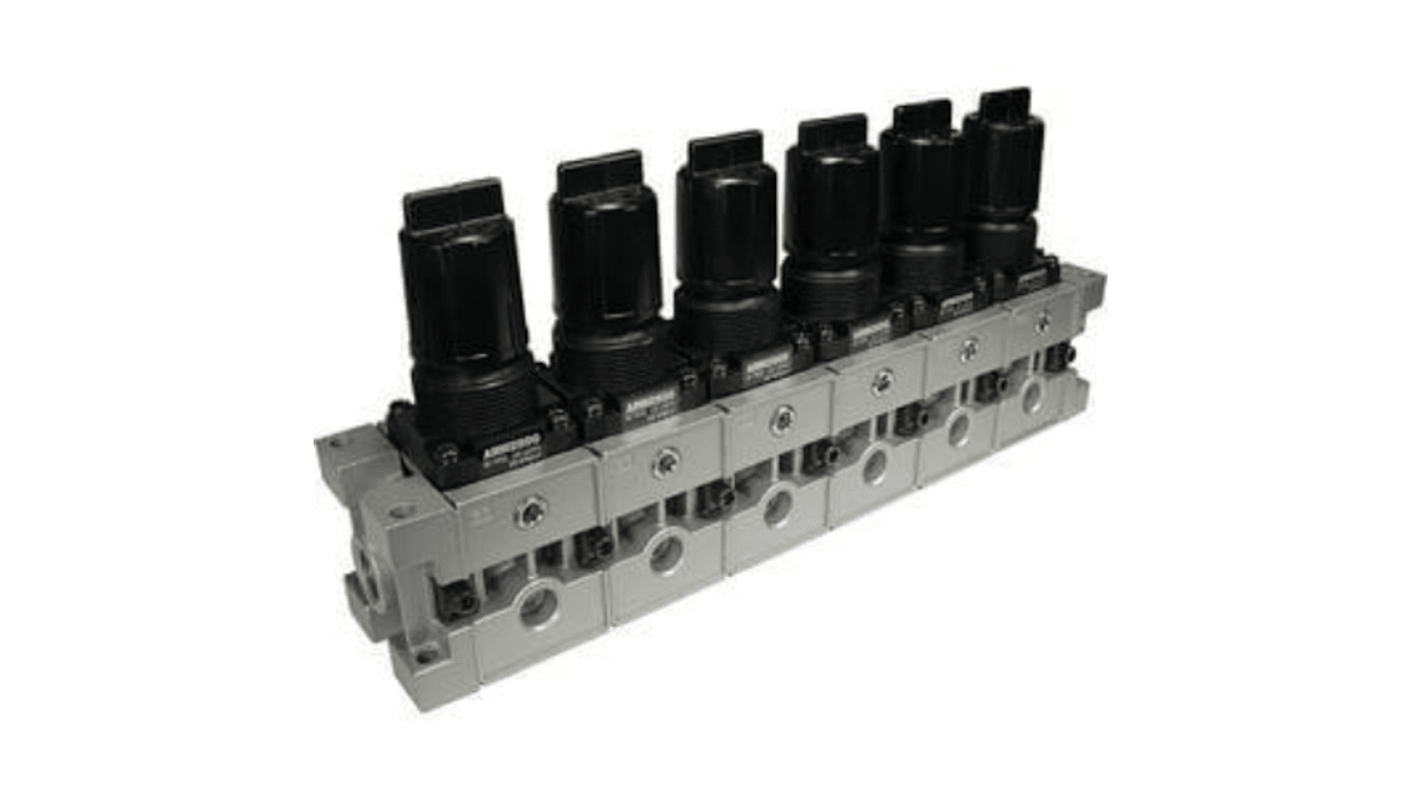 Regolatore pneumatico SMC serie ARM30, attacco G 3/8, 0.5bar → 8.5bar