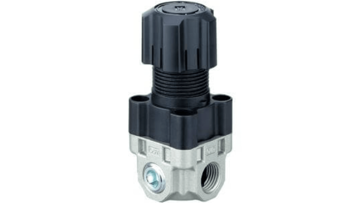 SMC G 1/4 Pneumatic Regulator - 0.5bar to 8.5bar, 20bar max. input