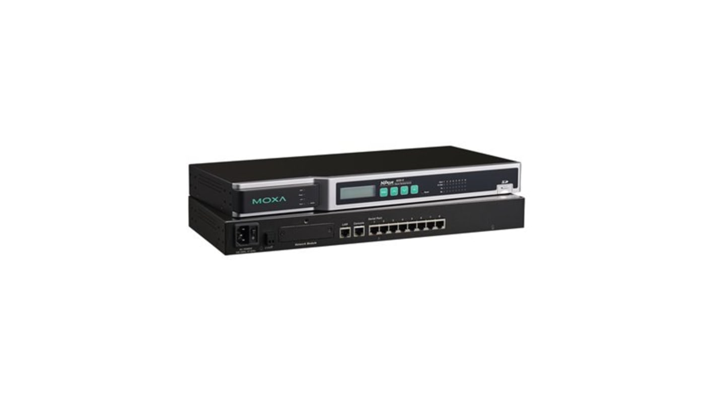 8 ports RS-232 secure device server, 100