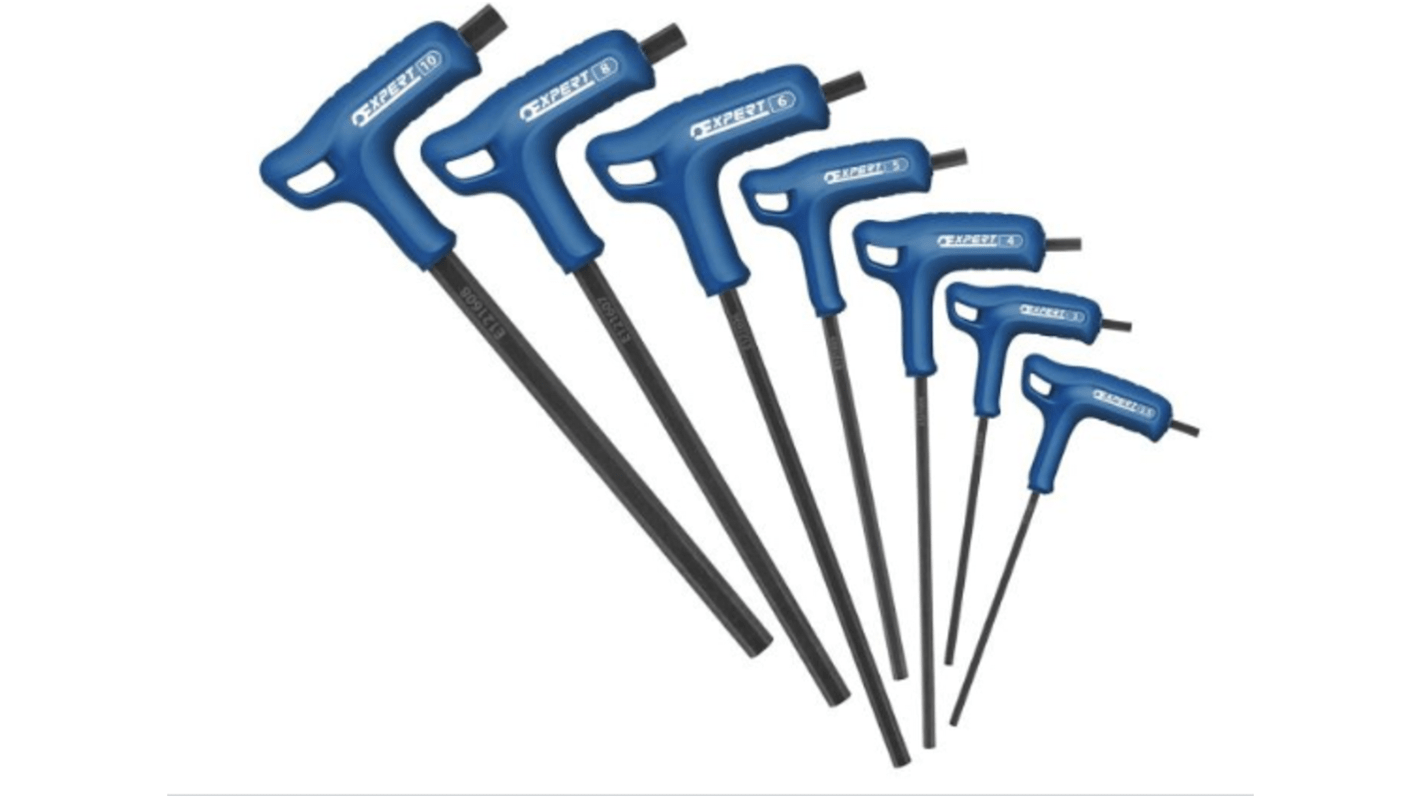 Expert Standard Arm Sechskantschlüssel, 5 Mm – Aus Wärmebehandeltem Legiertem Stahl, Schwarzes Finish