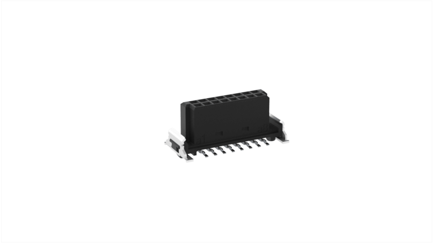 Patice PCB, řada: SMC, rozteč: 1.27mm, počet kontaktů: 16, počet řad: 2, Povrchová montáž ERNI