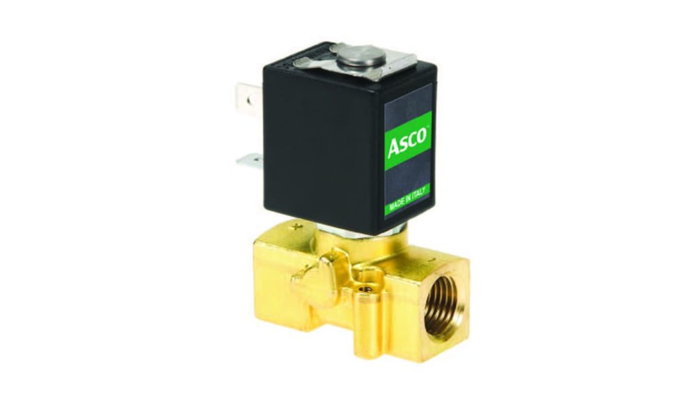 Electrovanne EMERSON – ASCO, 12 V c.c., 2 ports