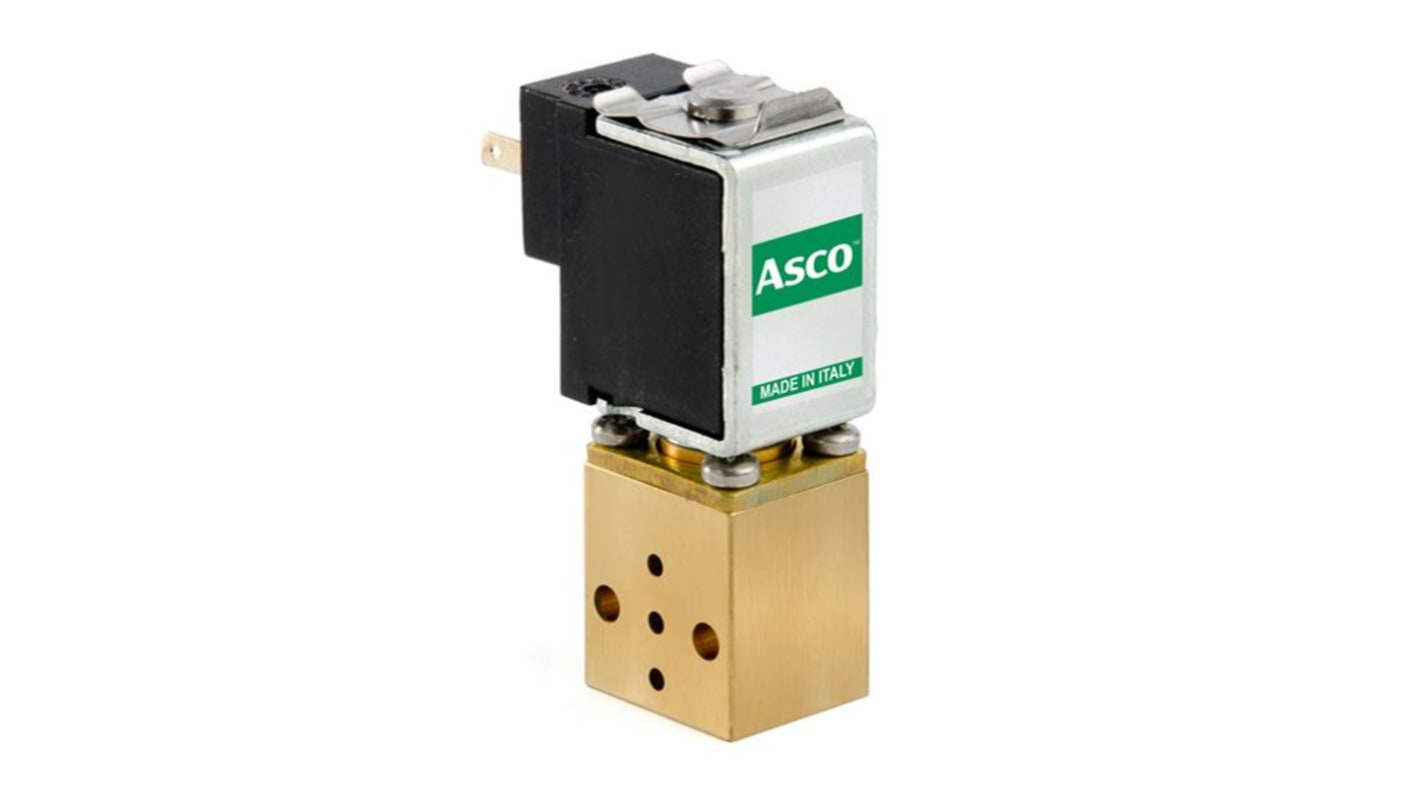EMERSON ASCO Solenoid Valve V367B01CZE30A SBx1,2 V24/DC, 3 port(s