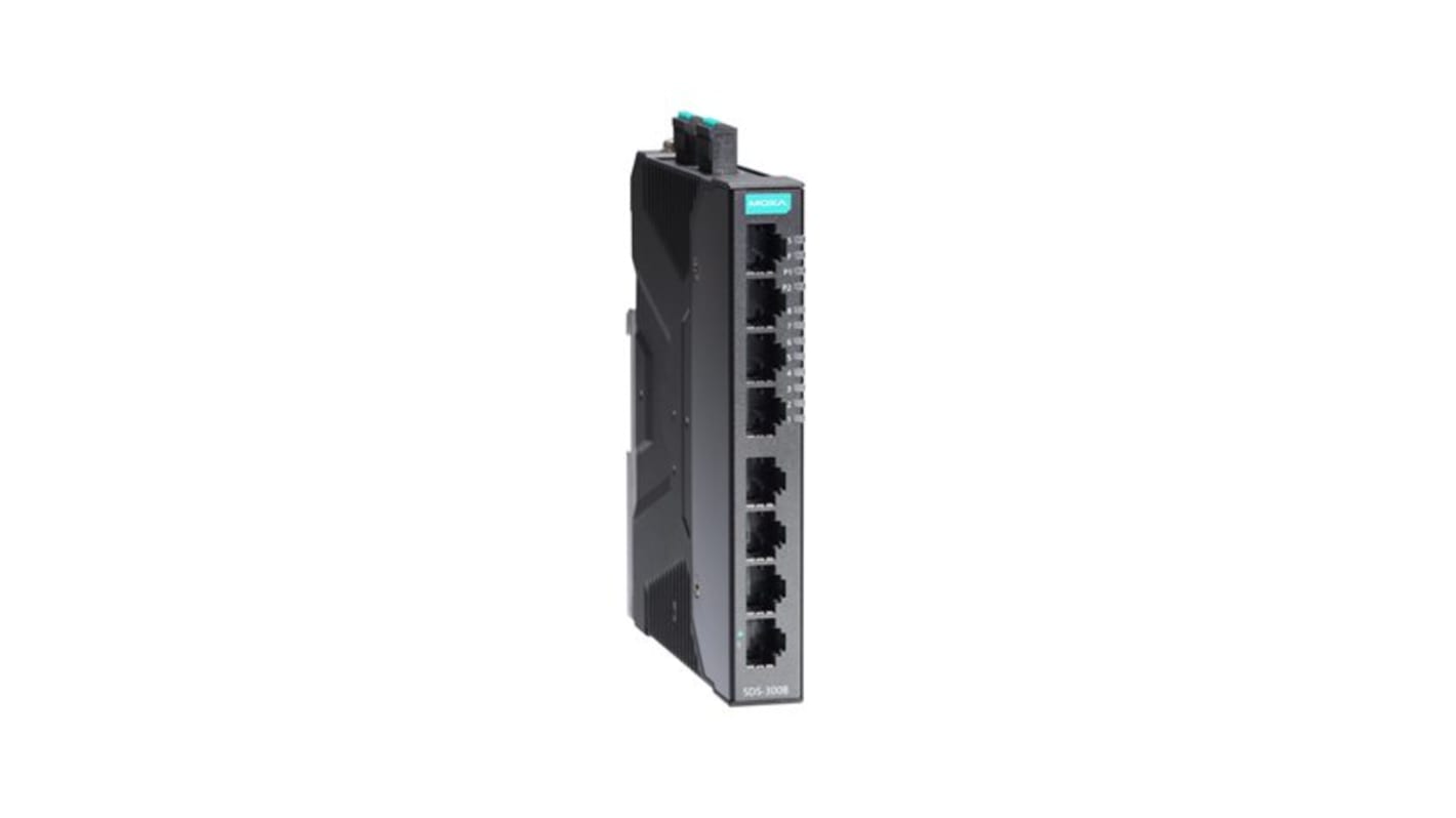 Switch Ethernet MOXA, 8 ports