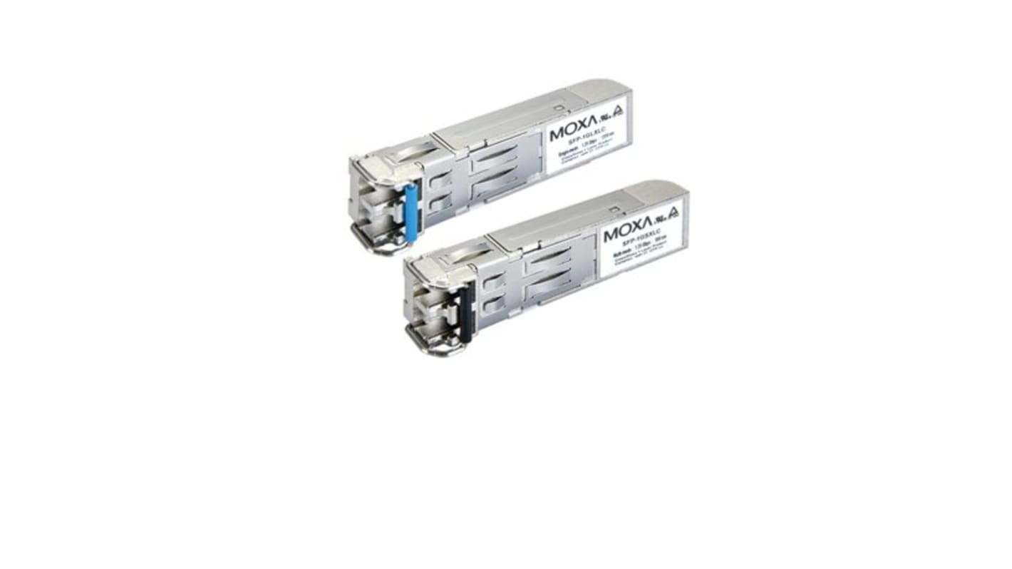 MOXA Transceiver, LC, Single Mode 1Gbit/s 10km, 1000Mbit/s