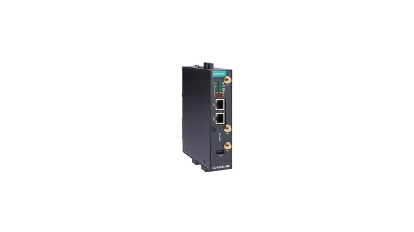 MOXA UC-8100A-ME-T Industrie-PC 1 Adern, ARM Cortex, 8000 MB 1GHz IP30 für Linux