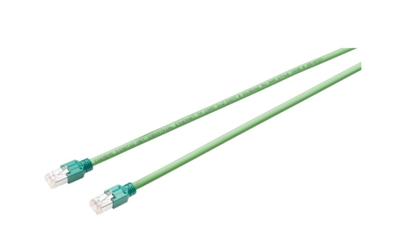 Siemens 接続ケーブル 6AV78600EH015AA0 Ethernet Cable RJ45コネクタ用