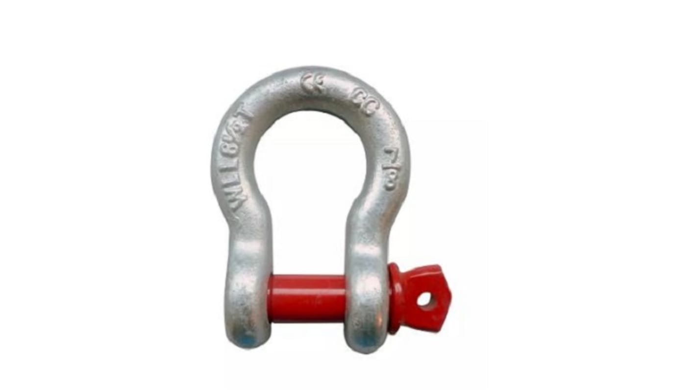 Tractel Manille Lyre 20t - 25t Bow Shackle, Steel, 25t
