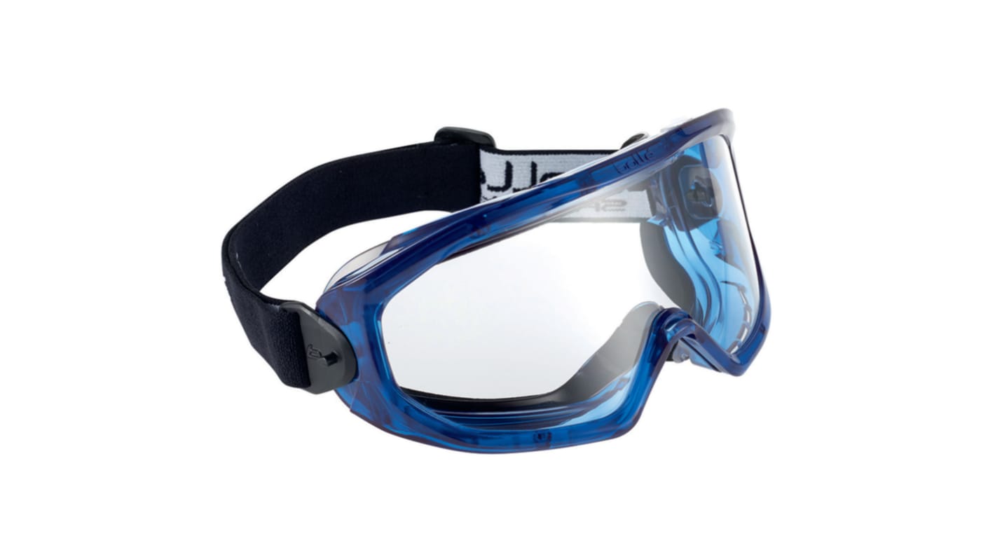 Bolle BLAST, Scratch Resistant Anti-Mist Safety Goggles with Clear Lenses