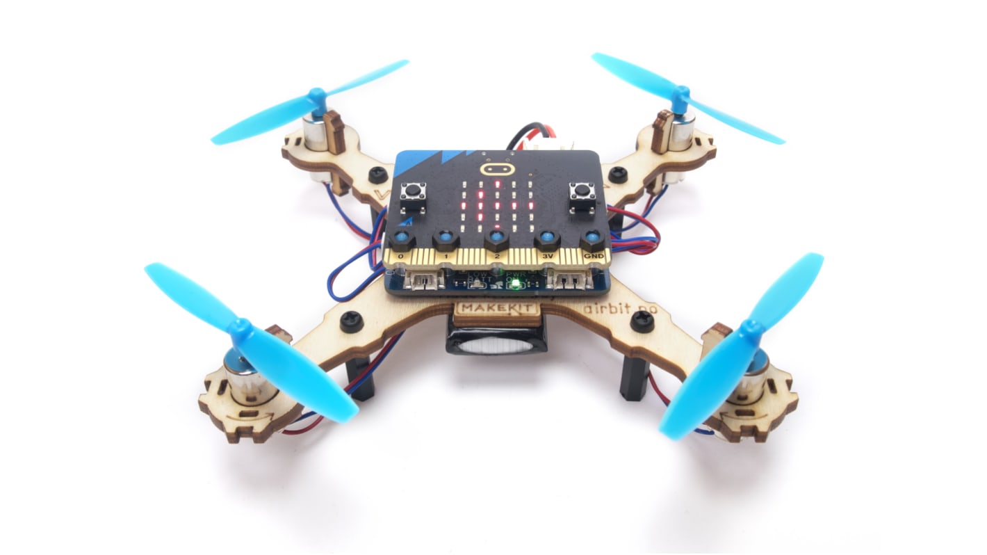 Kit de construction MakeKit AS Air:bit 2.0 Micro:bit Drone