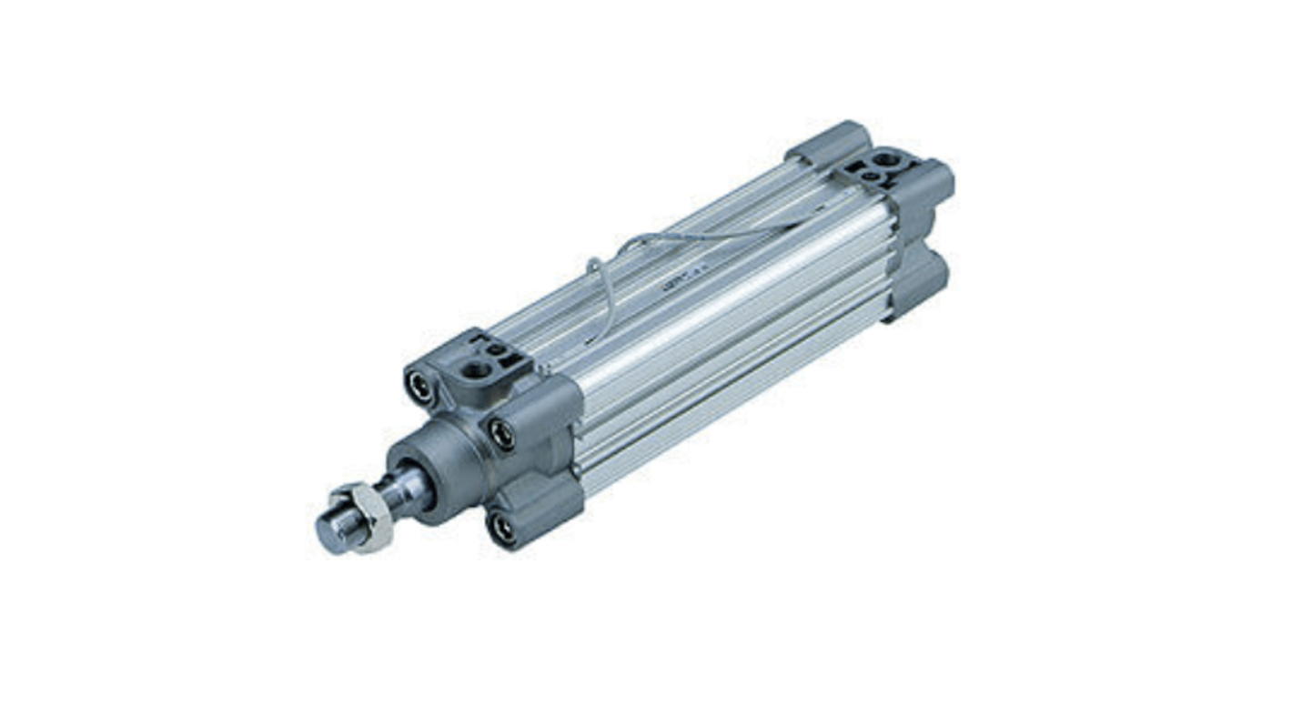 SMC ISO Standard Cylinder - 125mm Bore, 450mm Stroke, CP96 Series, Double Acting