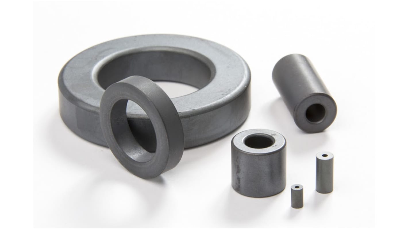 5967001901 FairRite Ferrite Ring Ferrite Ring, 12.7 x 7.9 x 12.7mm RS