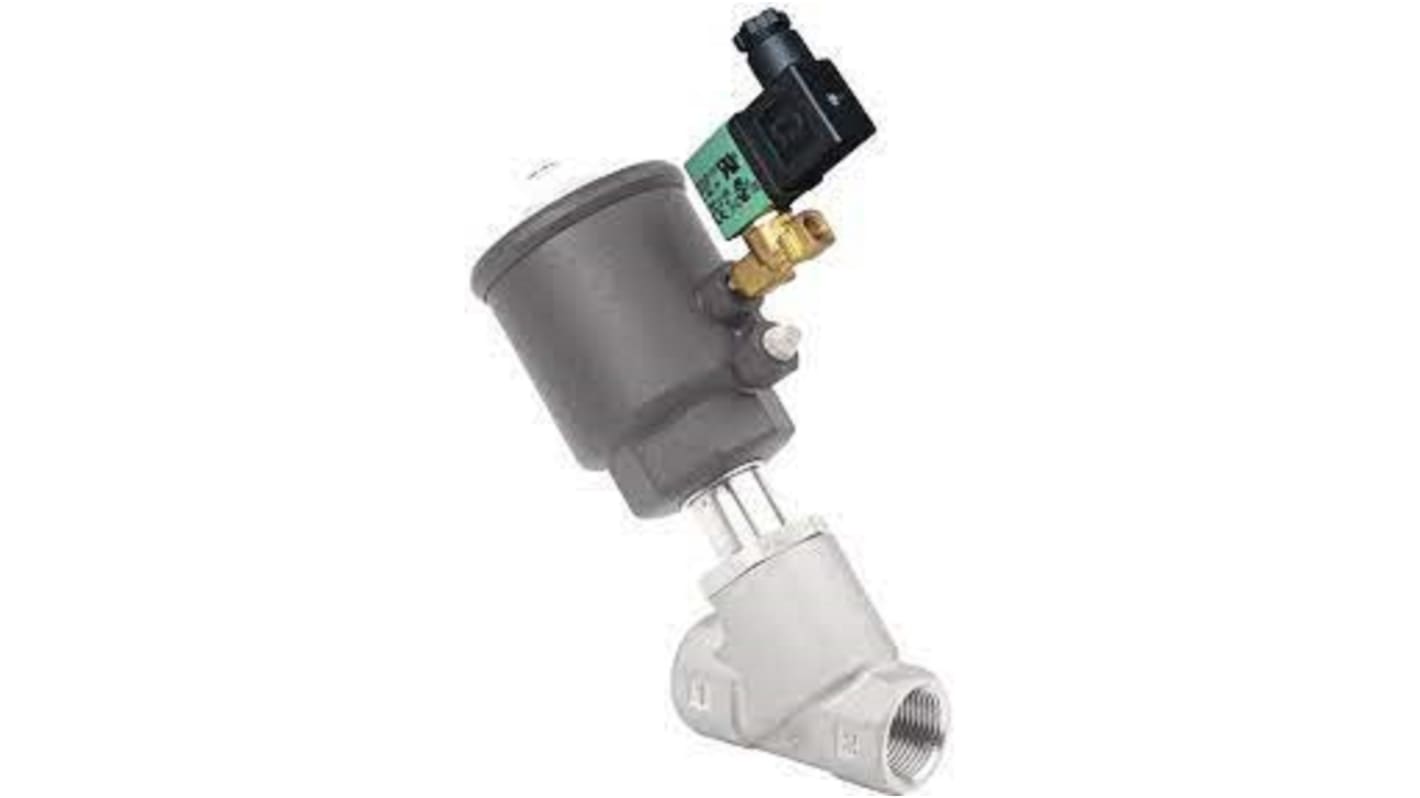 Valvola pilota con solenoide EMERSON – ASCO, G 1/8, funzione 3/2, azionamento Pilota