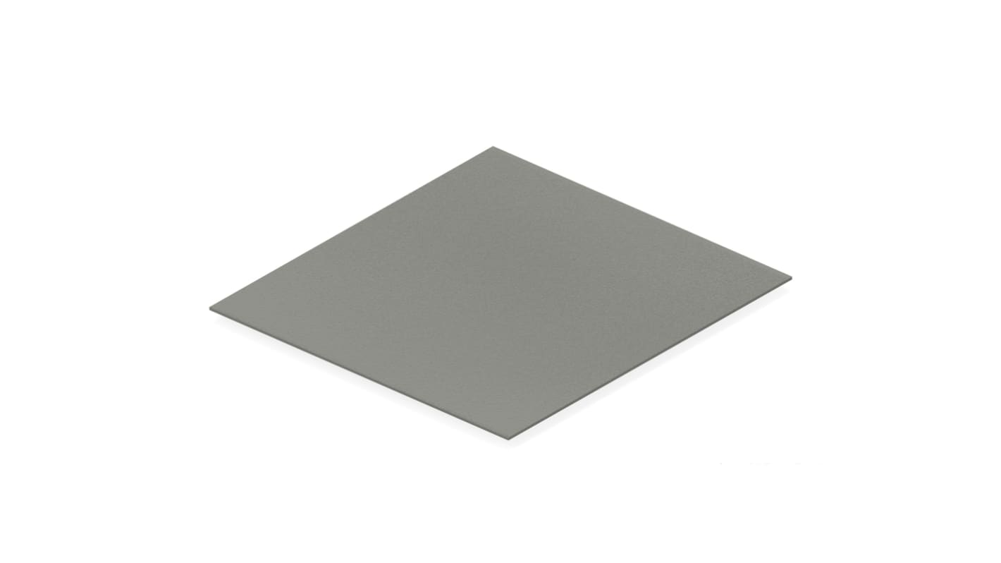 Feuille de blindage, en Graphite plaqué de nickel, Silicone, Montage en surface, 150mm x 150mm x 1.2mm