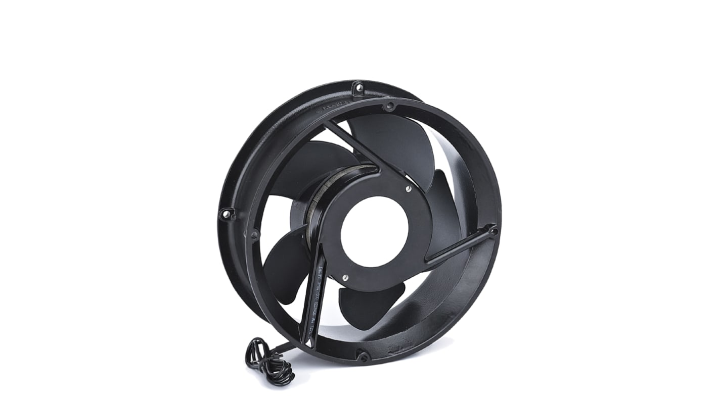 RS PRO Axial Fan, 48 V dc, DC Operation, 3.32m³/min, 150W, 300mA Max, 172 x 51mm