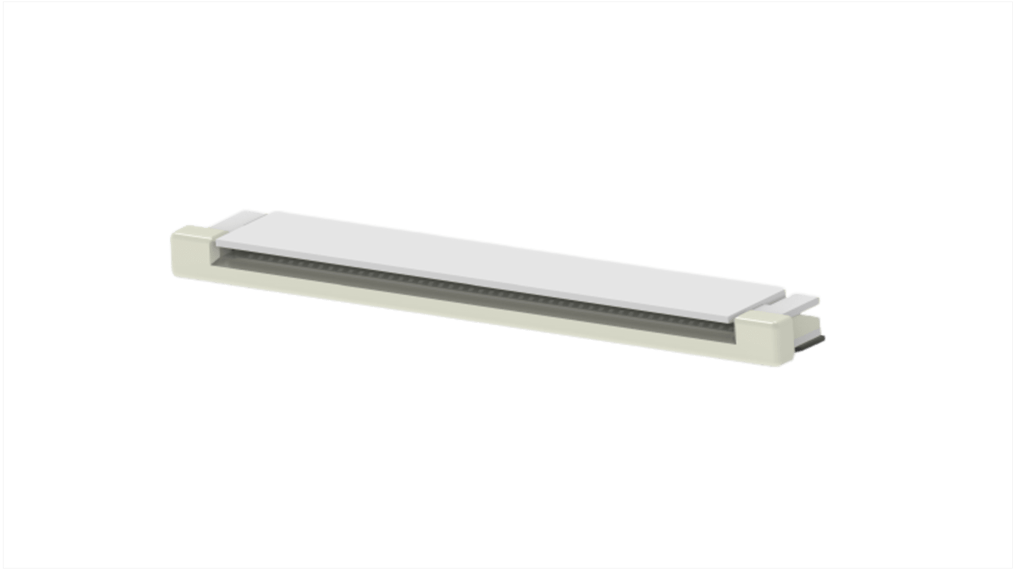 TE Connectivity, PCB FPC-Steckverbinder, Buchse, 50-polig, Raster 0.5mm