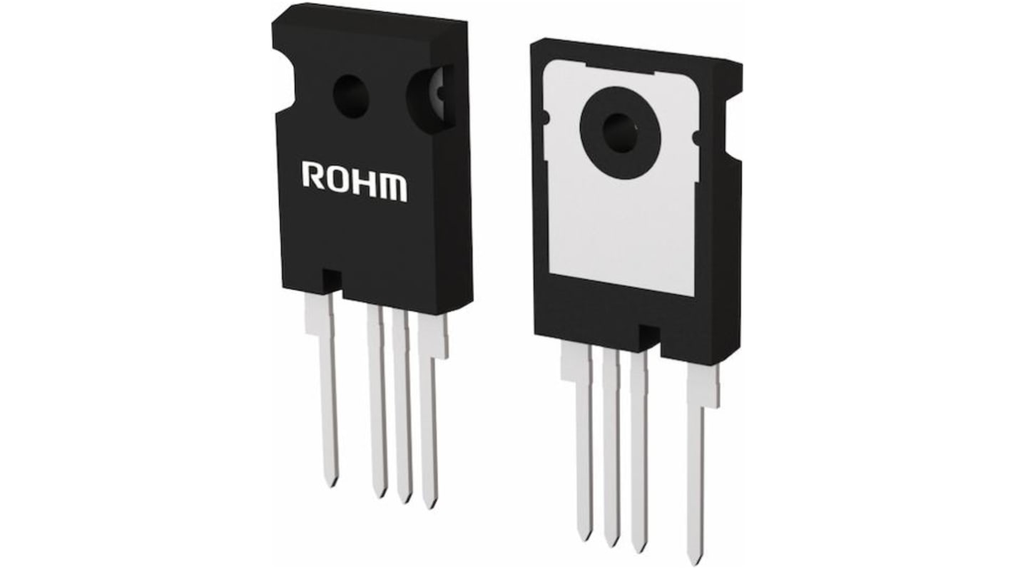 N-Channel MOSFET, 56 A, 750 V TO-247-4L ROHM SCT4026DRHRC15