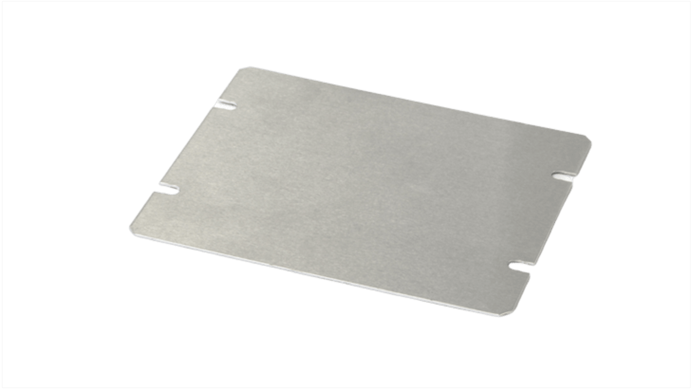 Placa de montaje Hammond en Aluminio, long. 127mm, ancho 5plg