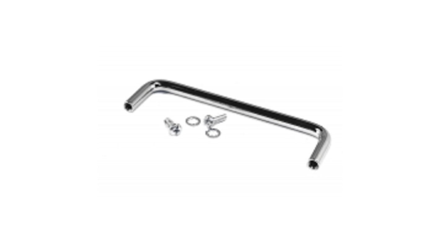 Hammond Chrome Steel Drawer Handle 38 mm Height, 135mm Width, 8mm Length