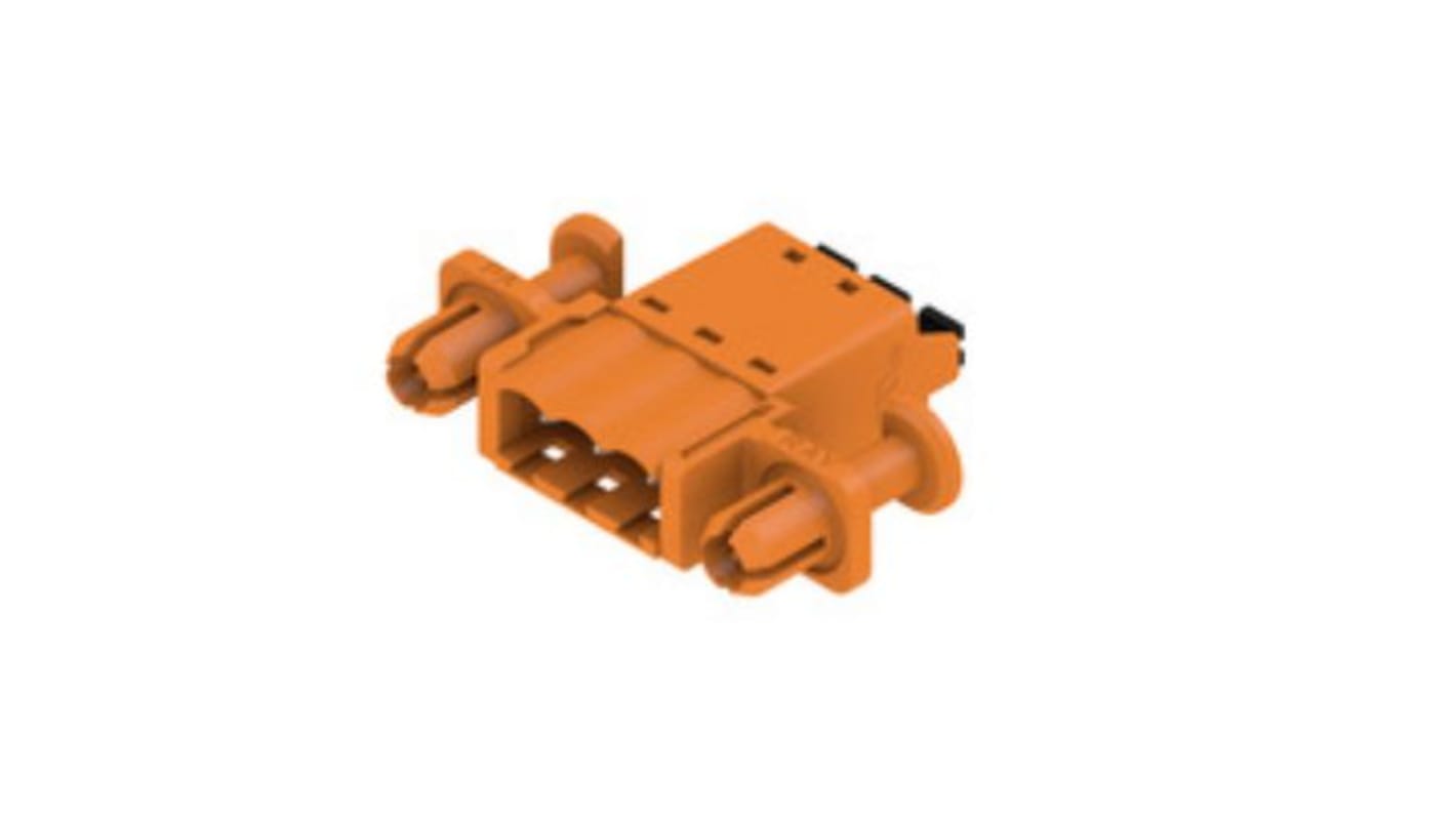 Weidmuller 5.08mm Pitch 3 Way Pluggable Terminal Block, Header, PCB Mount