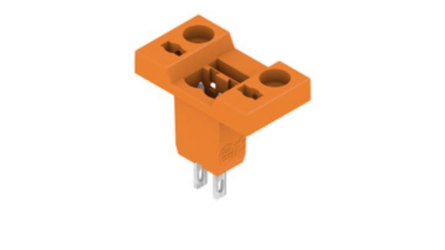 Connecteur de circuit imprimé Weidmuller 2 contacts 1 rangée(s) pas de 5.08mm