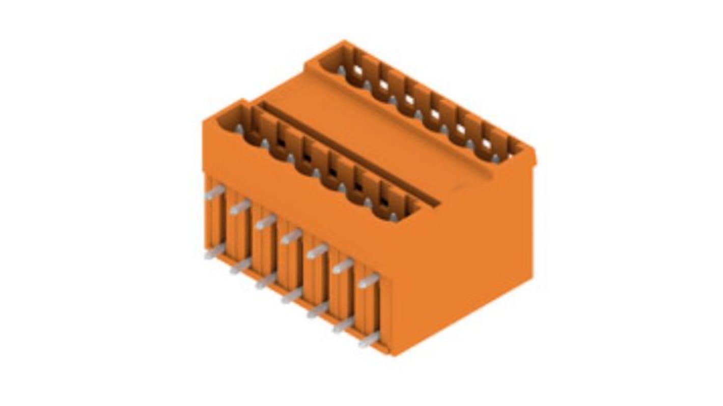1601840000 Weidmuller 5.08mm Pitch 14 Way Pluggable Terminal Block