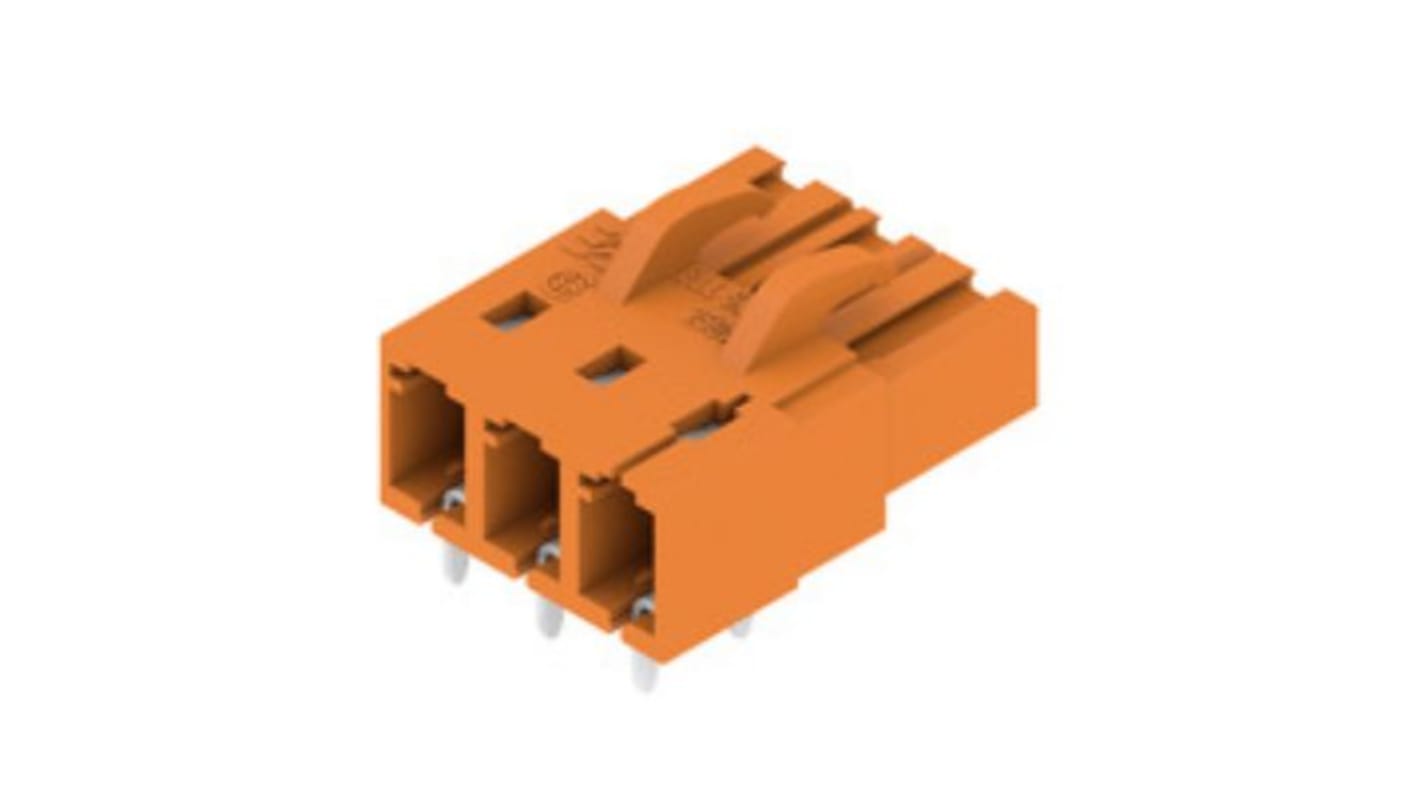 Conector de montaje en PCB Weidmuller 1622950000, paso: 5.08mm, 3 contactos, , 1 fila filas, Hembra