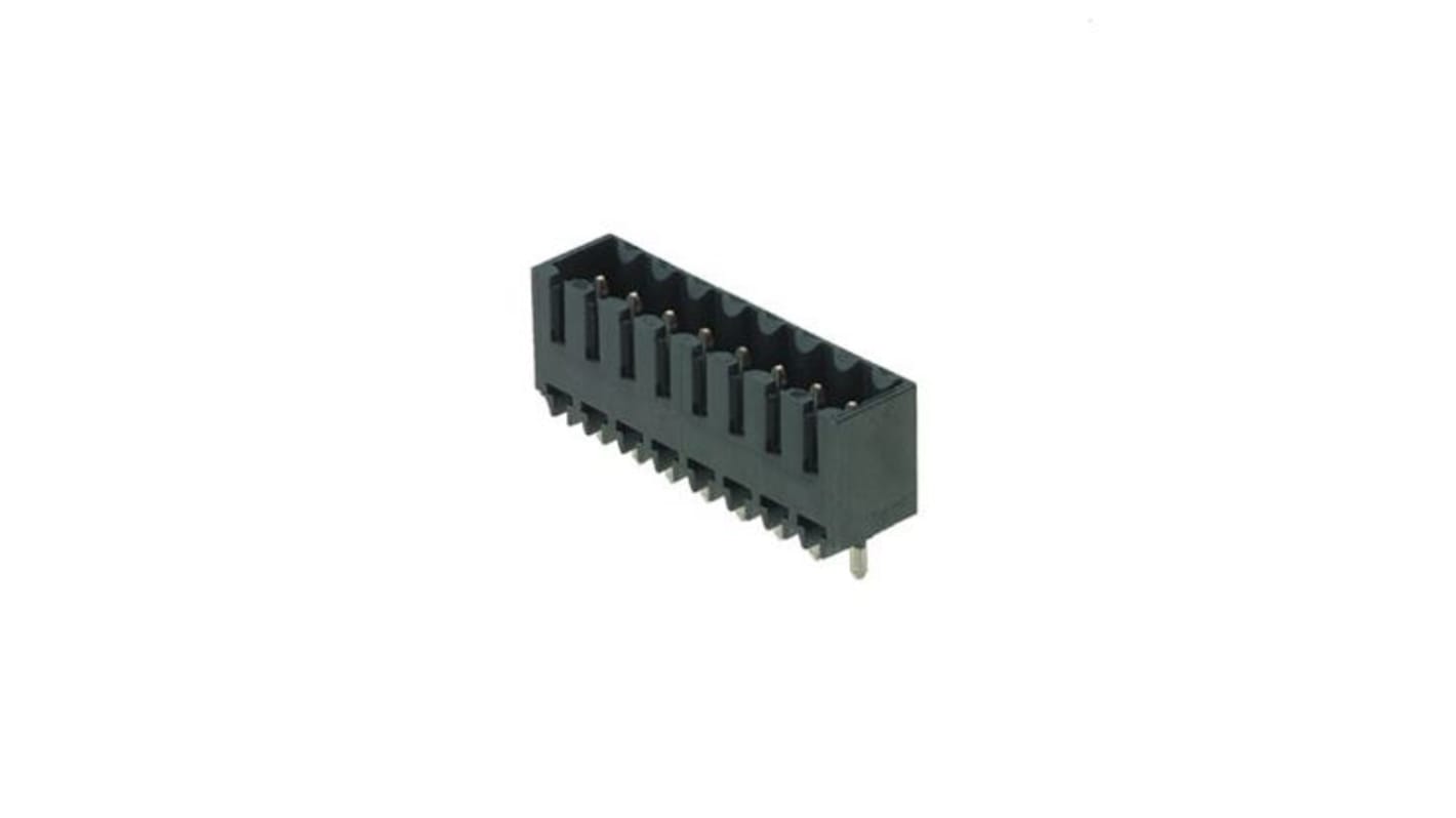 Weidmuller Male PCB Header, 3.5mm Pitch, 5 Way, 1 Row