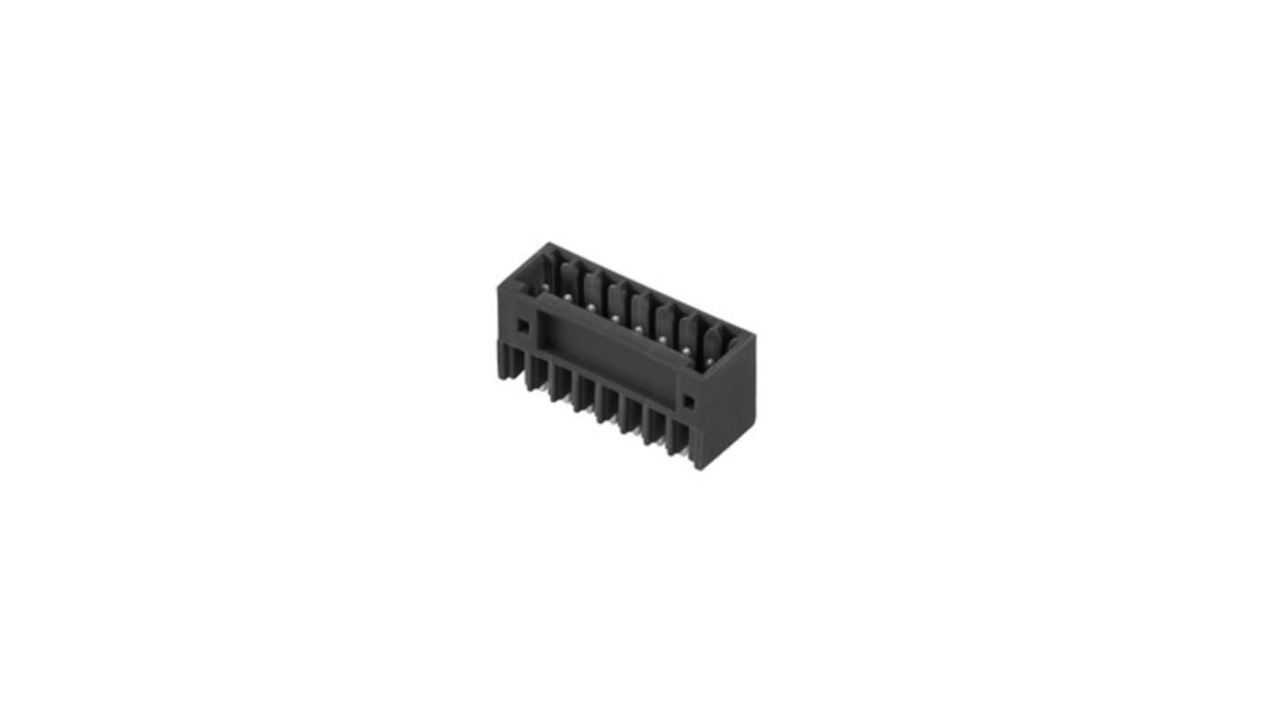 Weidmuller 2.5mm Pitch 3 Way Pluggable Terminal Block, Header, PCB Mount