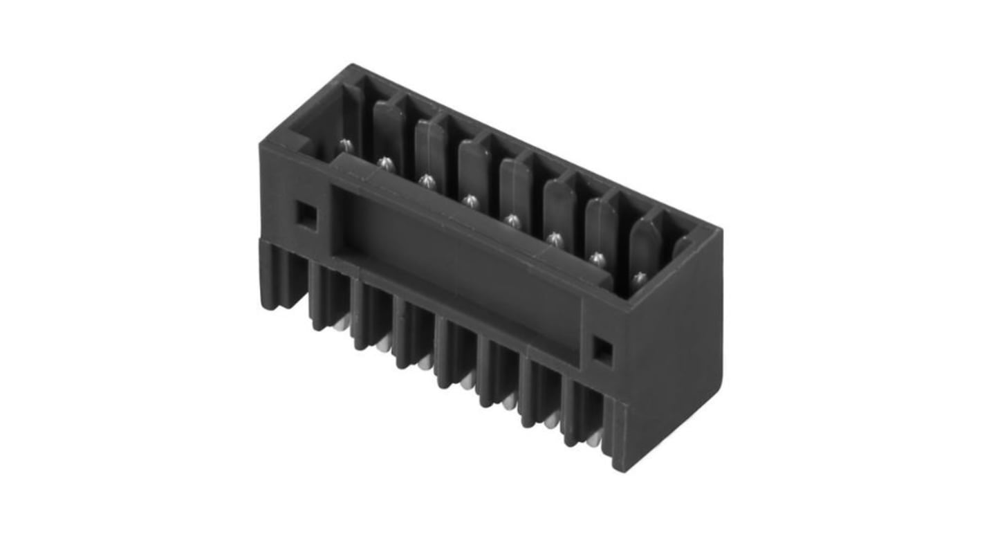 Weidmuller 2.5mm Pitch 5 Way Pluggable Terminal Block, Header, PCB Mount