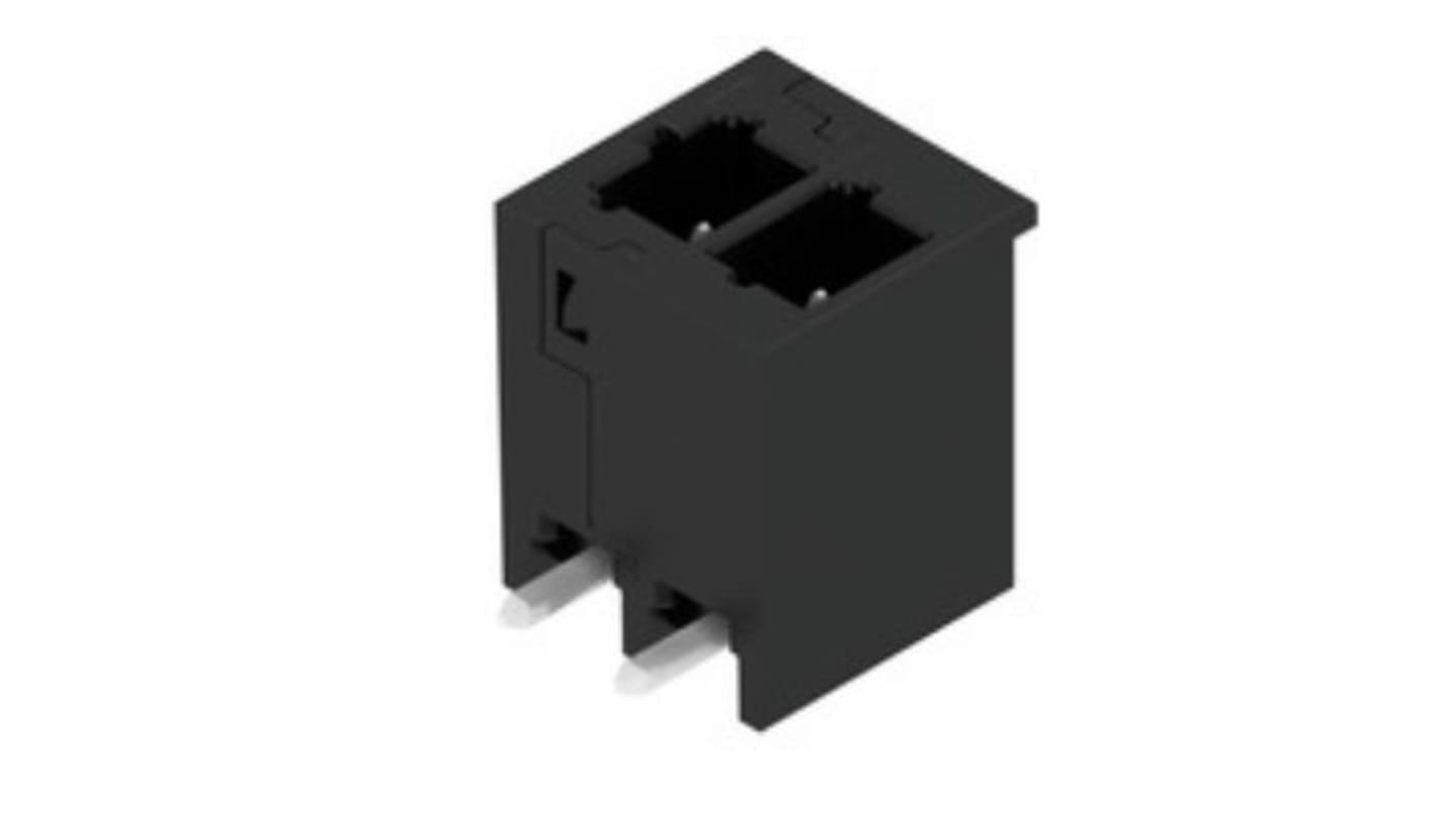 Weidmuller 5mm Pitch 2 Way Pluggable Terminal Block, Header, PCB Mount