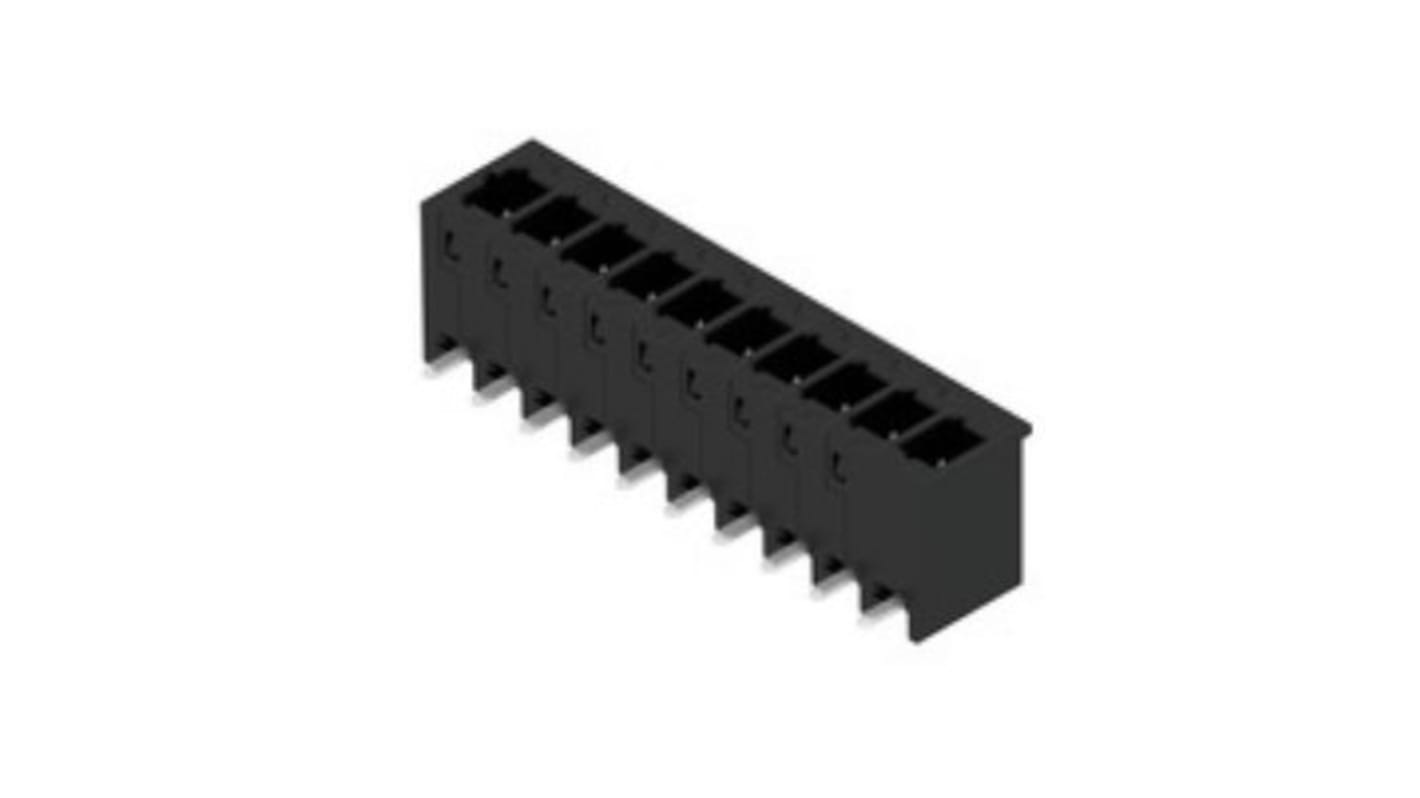 Weidmuller 5mm Pitch 10 Way Pluggable Terminal Block, Header, PCB Mount