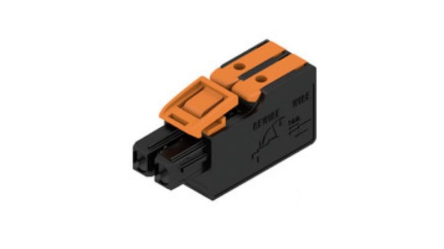 Weidmuller 5mm Pitch 2 Way Pluggable Terminal Block, Plug, PCB Mount