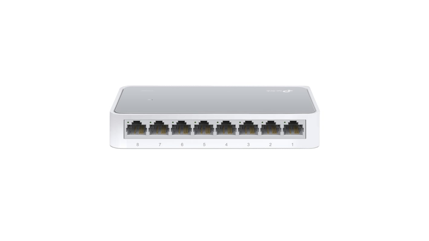 Switch Ethernet TP-Link, 8 ports, prise UK