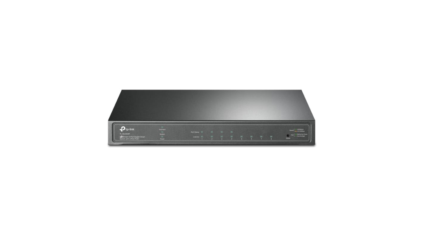 TP-Link Smart Switch PoE 8-Port Verwaltet