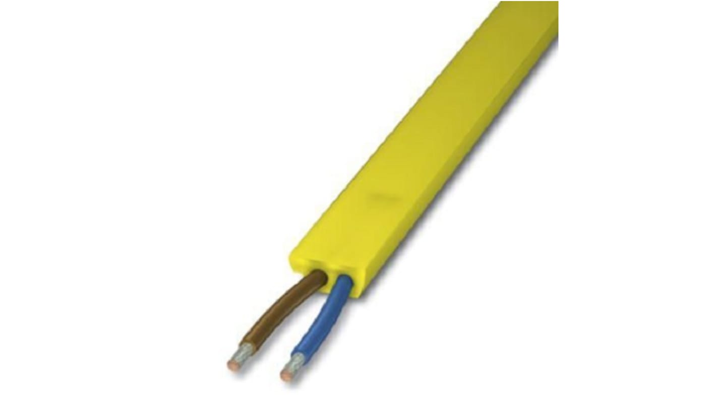 Flat-ribbon conductor VS-ASI-FC-PUR-YE 1